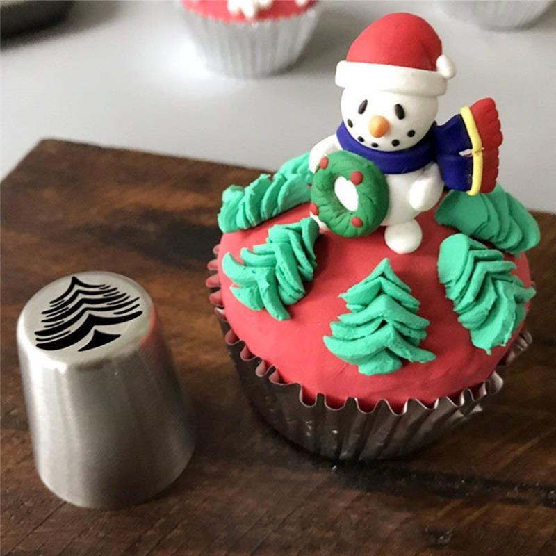 Christmas Icing Nozzles with snowflakes