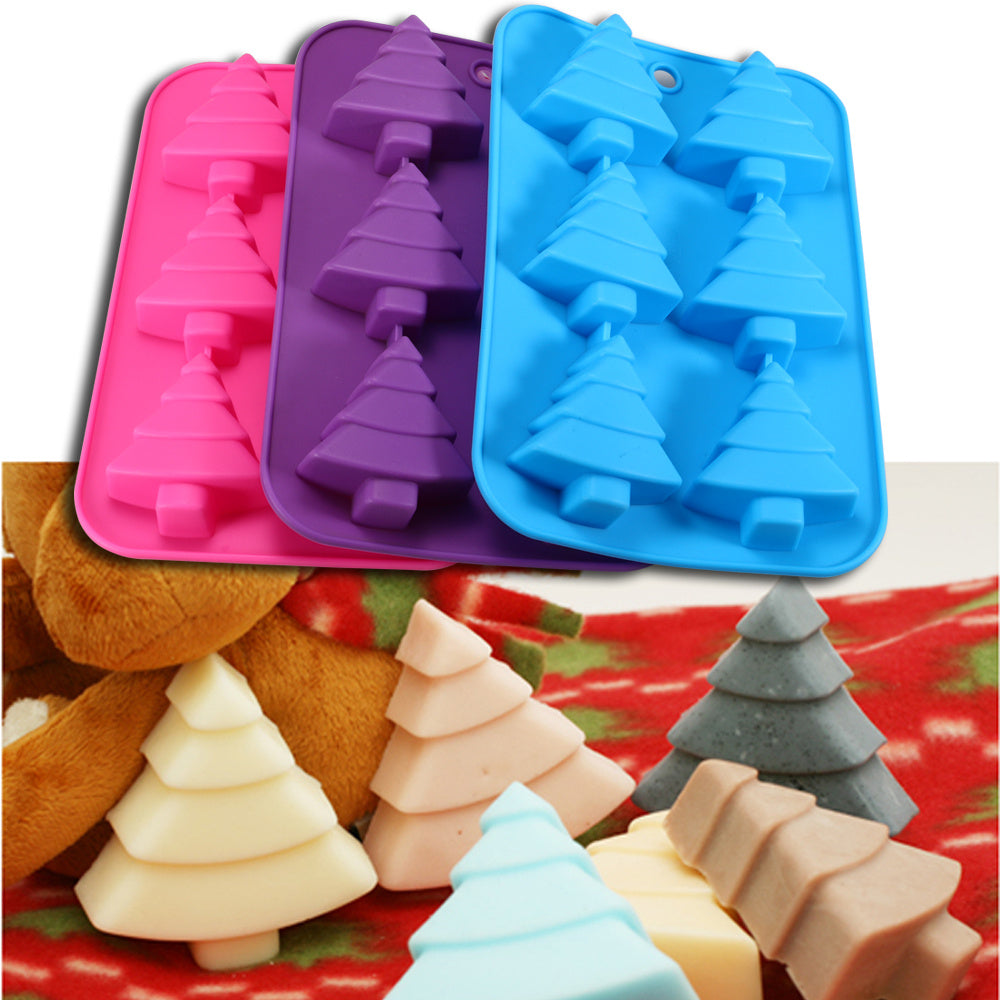 Christmas tree silicone mold