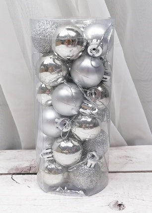 Christmas Decoration Shiny Matte Christmas Baubles