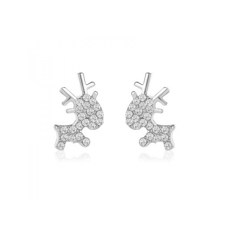 Christmas Elk Earrings