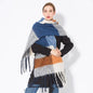 Autumn and winter scarf warm tassel ladies