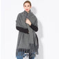 Autumn and winter scarf warm tassel ladies
