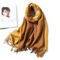 Ladies Fashion Color Block Scarf
