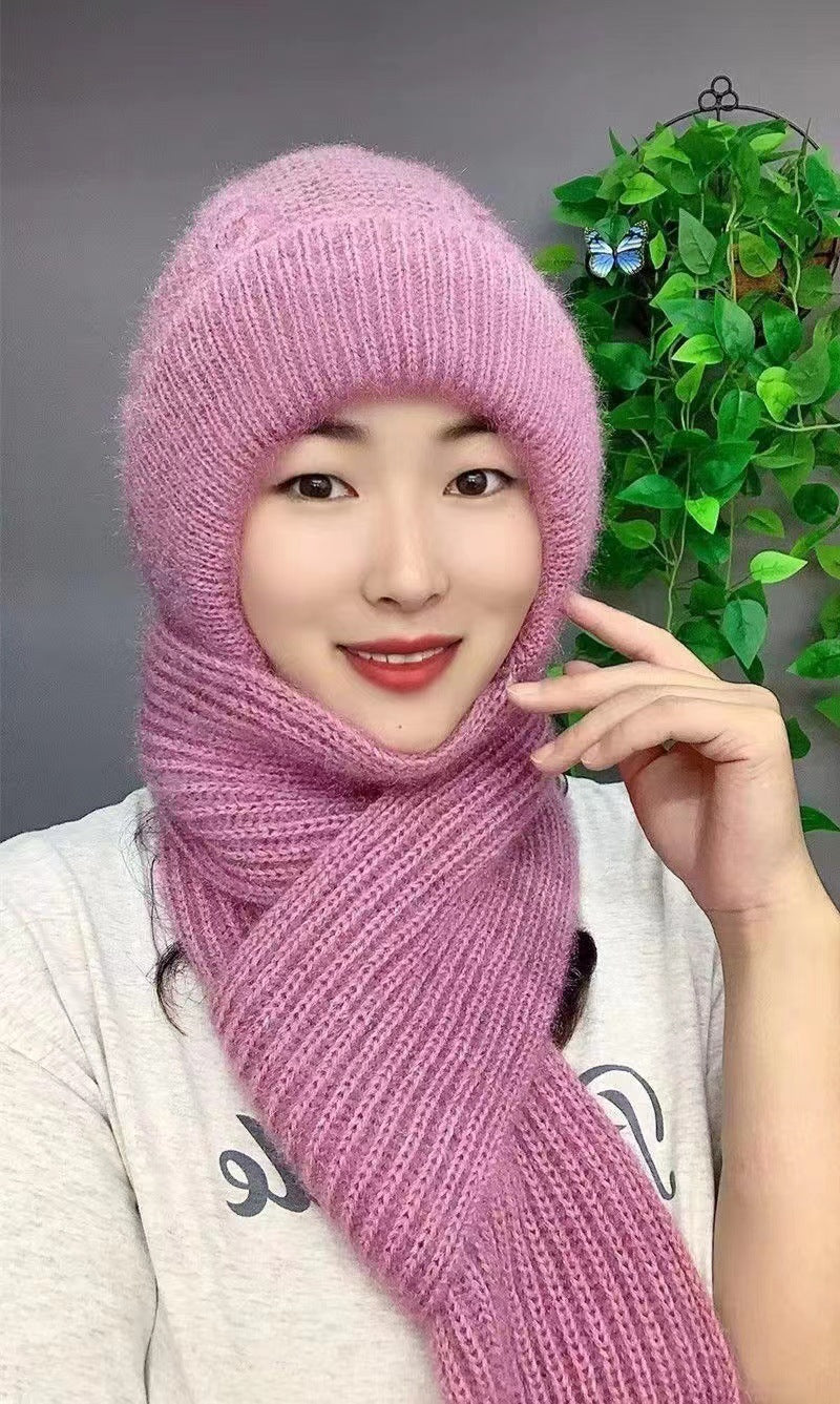 Ladies Cycling Fleece-lined Scarf Hat