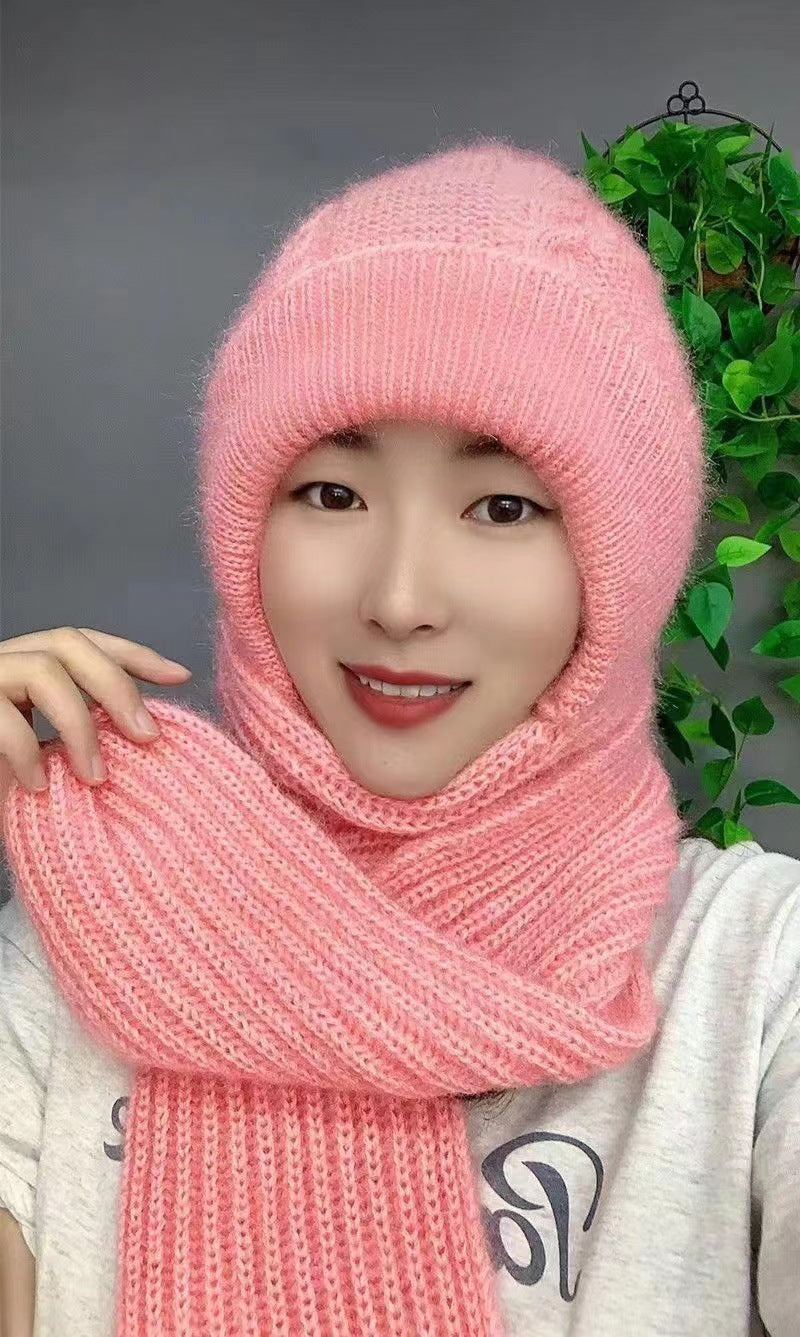Ladies Cycling Fleece-lined Scarf Hat