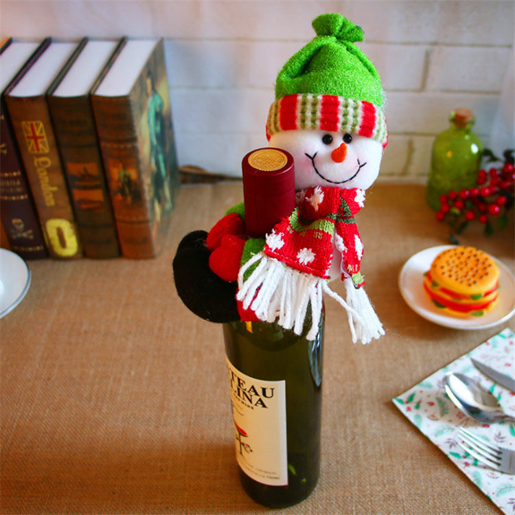 Christmas Decorations Christmas Wine Bottle Socks Gift Bags