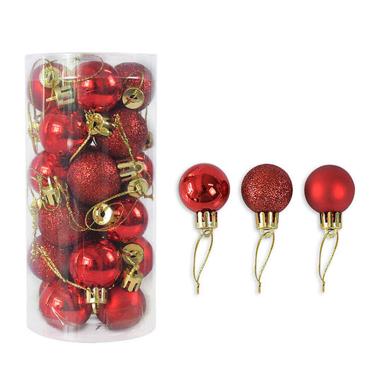 Christmas Decoration Shiny Matte Christmas Baubles
