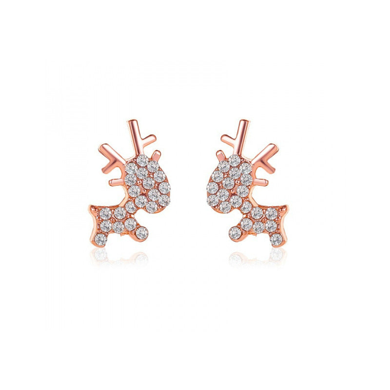 Christmas Elk Earrings