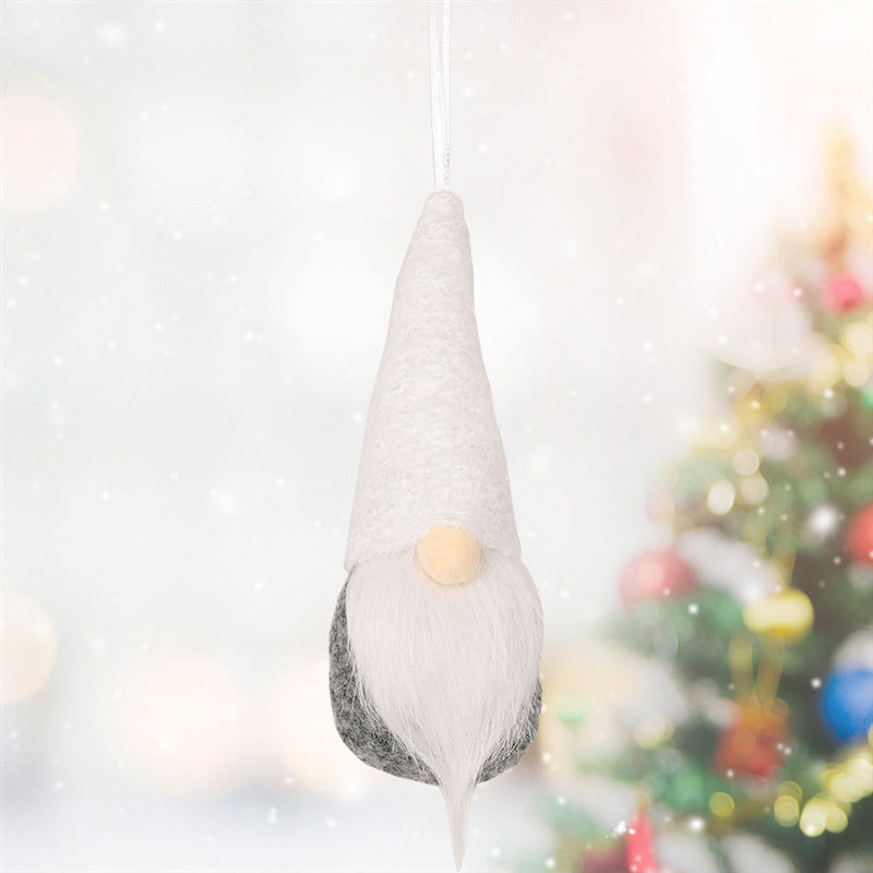 Christmas Decorations Christmas Knitted Small Gonk Gnome Hanging decoration