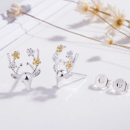 Christmas Deer Earrings