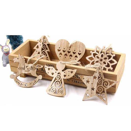 Pentagram Angel Love Tree Christmas Tree Ornaments