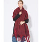 Autumn and winter scarf warm tassel ladies