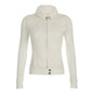 Zipper Slim Fit Slimming Outer Wear Long Sleeve Hook Sweater
