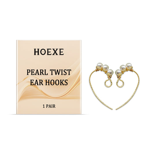 Pearl Twist Ear Hooks