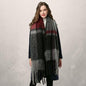Autumn and winter scarf warm tassel ladies