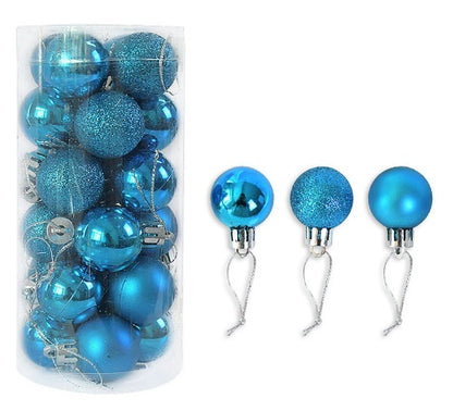Christmas Decoration Shiny Matte Christmas Baubles