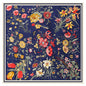 Ladies Bouquet Flower Silk Scarf Shawl