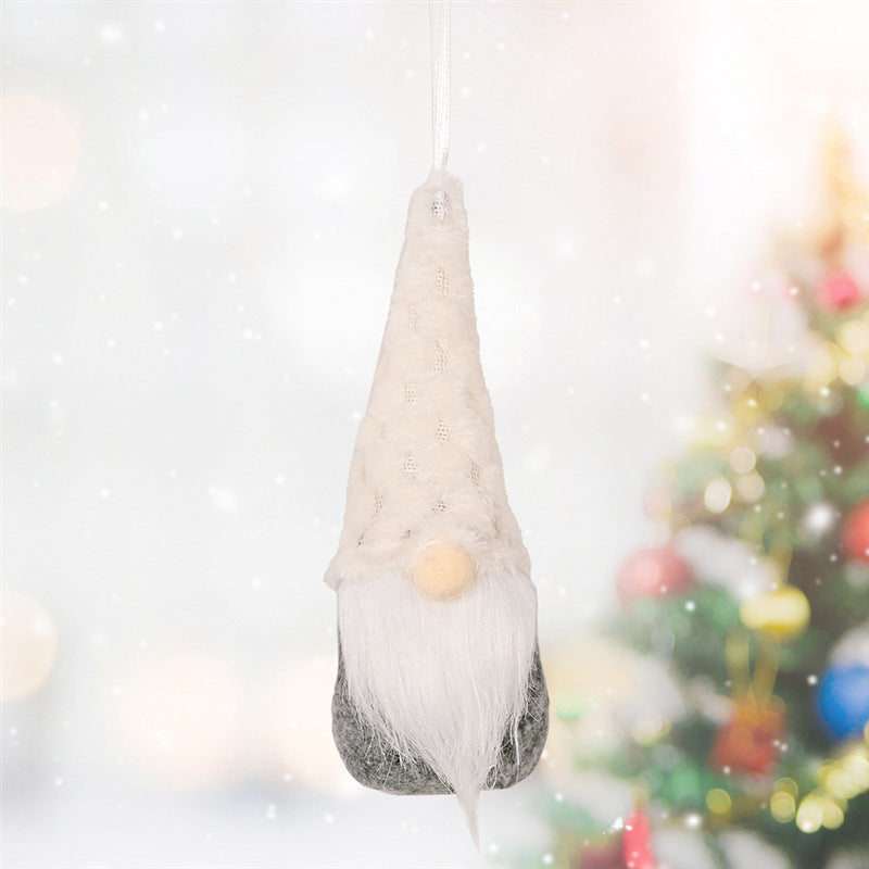 Christmas Decorations Christmas Knitted Small Gonk Gnome Hanging decoration
