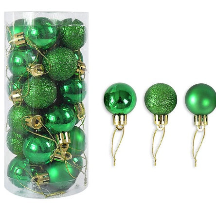 Christmas Decoration Shiny Matte Christmas Baubles