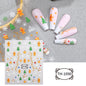Christmas Manicure Snowman Christmas Tree Nail Sticker