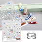 Christmas Manicure Snowman Christmas Tree Nail Sticker